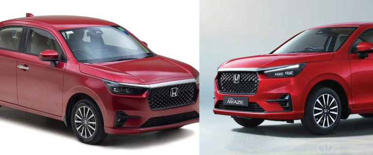 Honda Amaze comparison